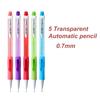 9Pcs/Set 0.7mm Side Pressure 2B Mechanical Pencil High Quality With Eraser Painting Smooth Creative Writing Office Stationery