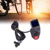 Thumb Voltmeter with LCD Digital Battery Voltage Display and 3 Speed Switch for Bike Bicycle