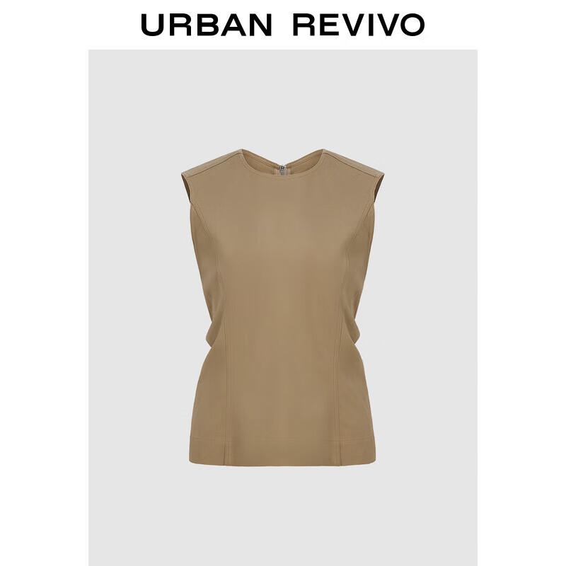 UR Women s Pleated Sleeveless Blouse S