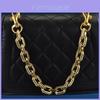 Metal Geometric Chain Bag Charm For Summer With Cross Crown Roman Symbols
