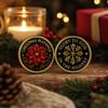 Christmas Commemorative Decorative Holiday Keepsake Gift for Christmas Tree Ornaments and Party Favors