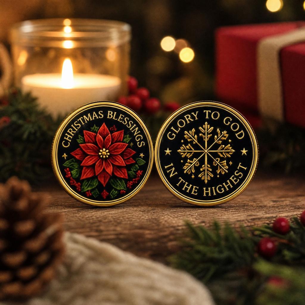Christmas Commemorative Decorative Holiday Keepsake Gift for Christmas Tree Ornaments and Party Favors