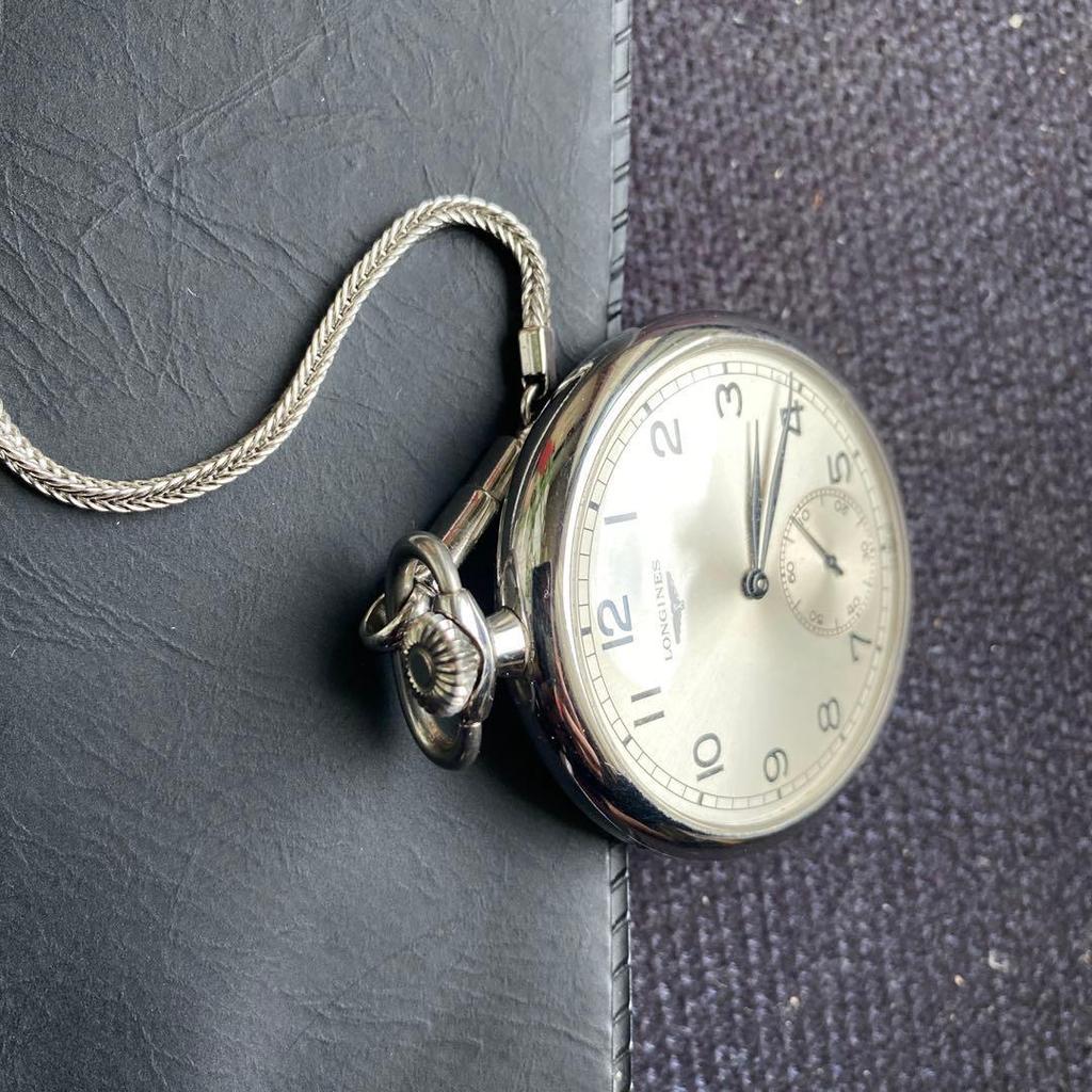 Gebrauchte [Rabatt] LONGINES Taschenuhr Silber