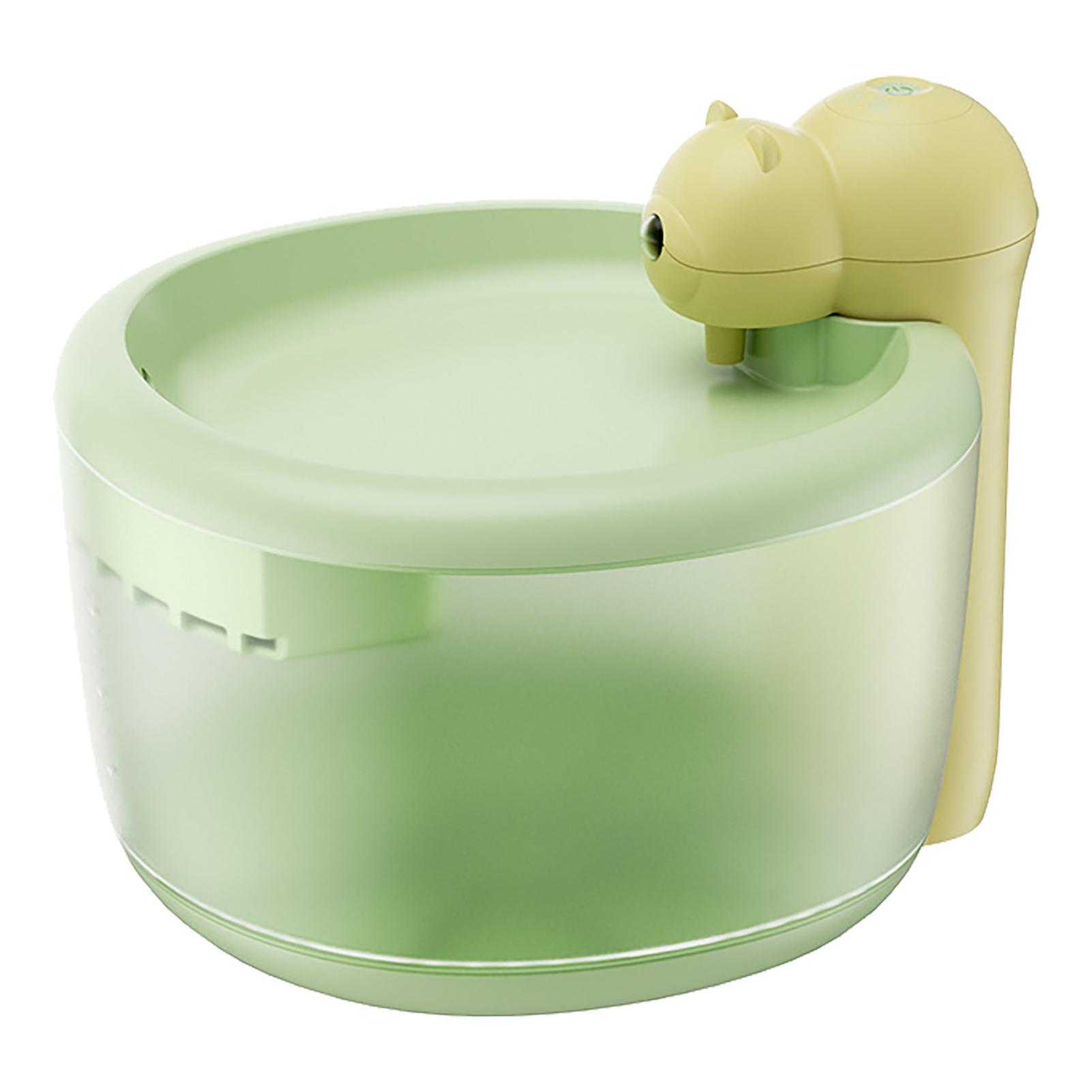 

Автоматическая машина для поения кошек, умная индукционная беспроводная поилка, фильтр, бесшумный фонтан для живой воды L зелёный