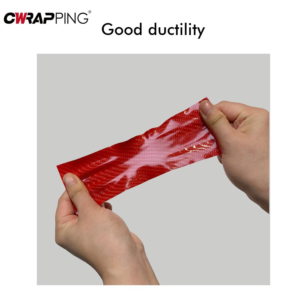 6D Carbon Fiber Vinyl Car Wrap Air-release Technology Self-adhesive for Car Accessory Customized Stickers Personalized Custom