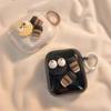Airpods 1 /2 Generation Earphone Case Coffee Big Eyes Cookies Cute Wind Airpods Pro Buckle 3