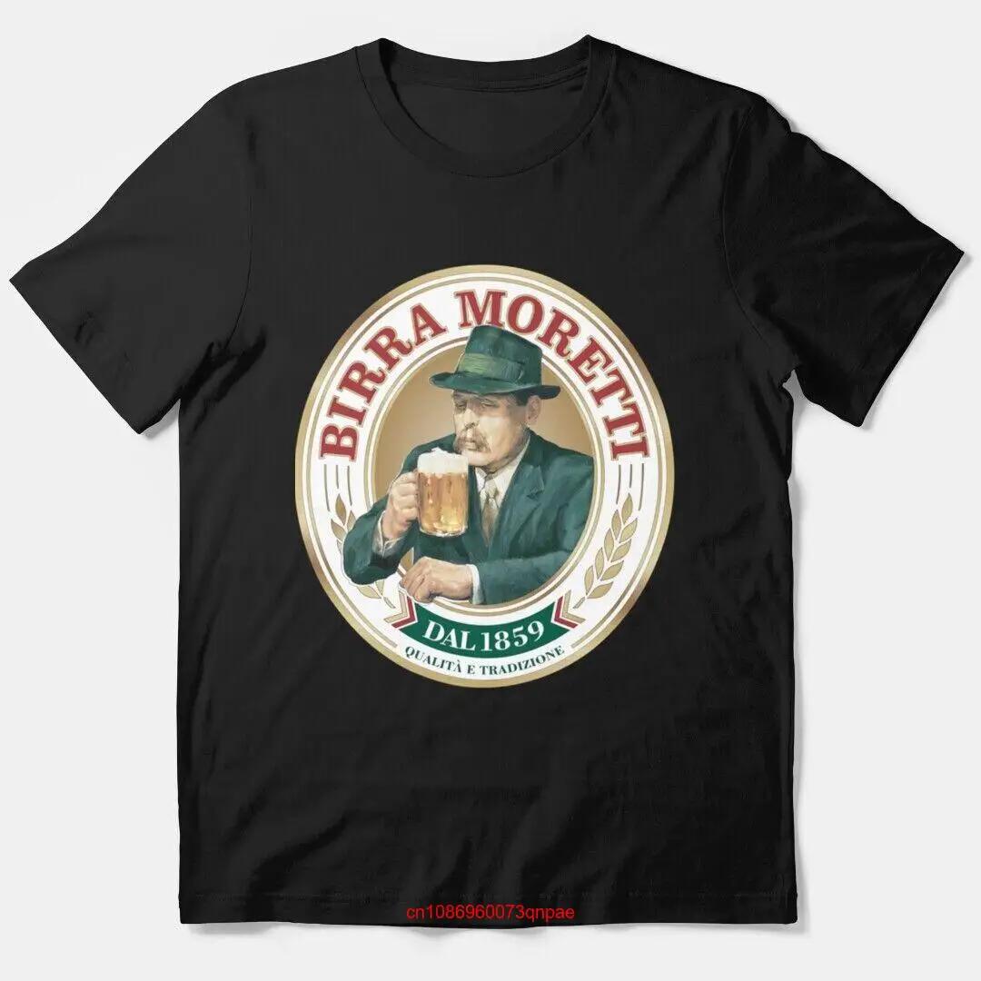 

Chic Birra Moretti Logo T Shirt Long or Short Sleeves S чёрный