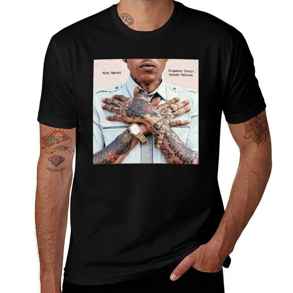 Vybz Kartel Kingston Story Tshirt Long Lasting Casual Tshirt