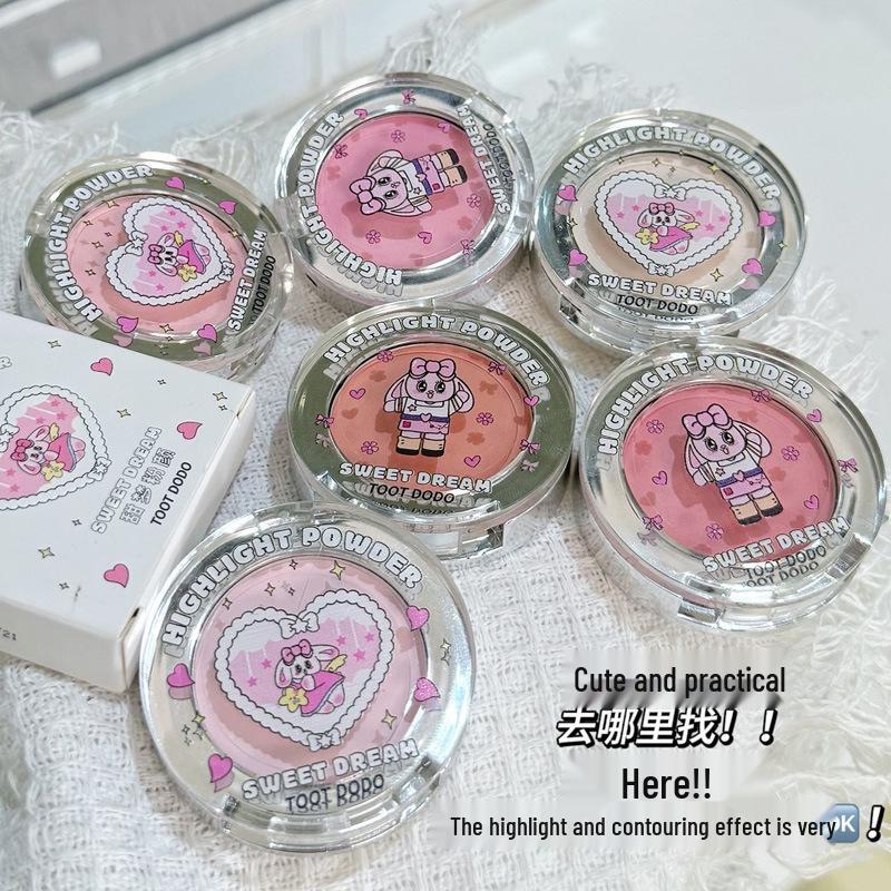 Toot Dodo Sweet Dream Highlight & Contour Blush Matte Powder