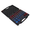 Thread Checker Nut Thread Gauge Kit Imperial Metric Design For Mechanical Work Home Projects