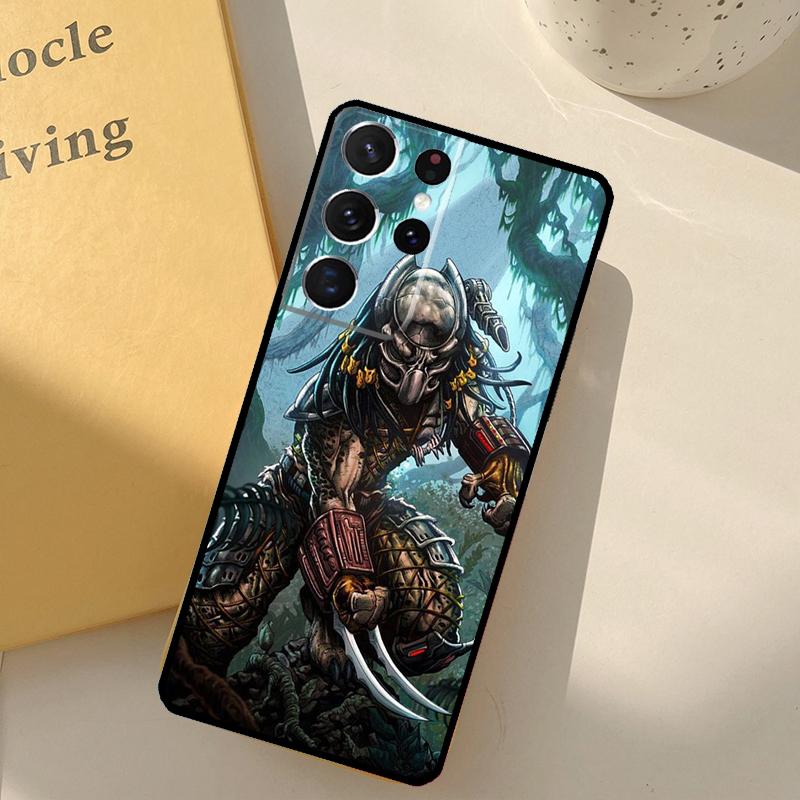 Alien Predator Phone Case For Samsung Galaxy S24 Ultra S20 S21 S22 S23 S25 S9 S10 Plus S23 FE Cover Shell