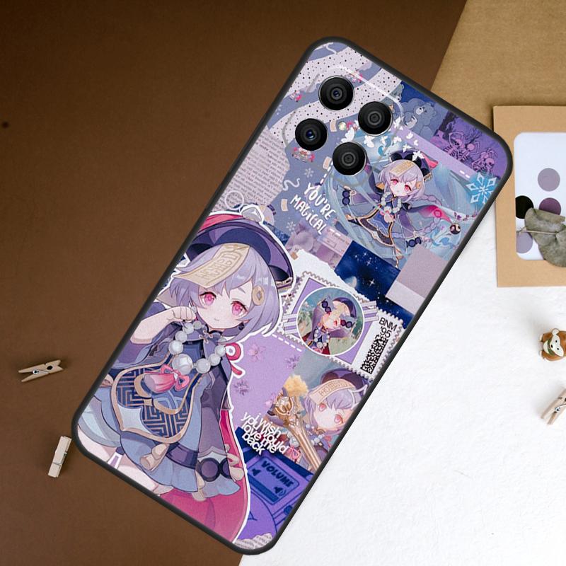 Qiqi Klee Genshin Impact Hoesje Voor Honor 200 Pro 400 50 70 90 X9a X9b X9c X9d X8b X8c Win Magic 7 Lite 5 6 8 Pro Cover