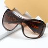 Y2k Face Mask Oversized Frame Sunglasses Women's Trendy Instagram Sunglasses Outdoor Fashion One-piece Sports Sunglasses 7752