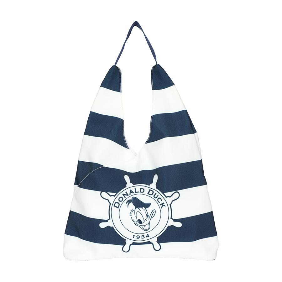 New Disney Donald Duck Series Canvas One Shoulder Handbag Regular Unisex Blue White DHF41017-L