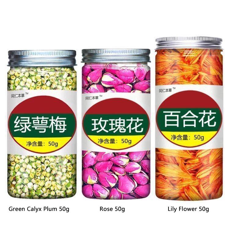 High-quality Green-calyx Plum Blossom & Rose & Jasmine Health Tea