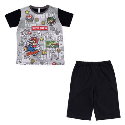 Pajamas Super Mario Luigi Yoshi Bowser Nintendo Switch Goods Short Sleeve Pajamas Cotton Blend Pajama Set Boys Pajamas Shorts Pajamas Boys Game
