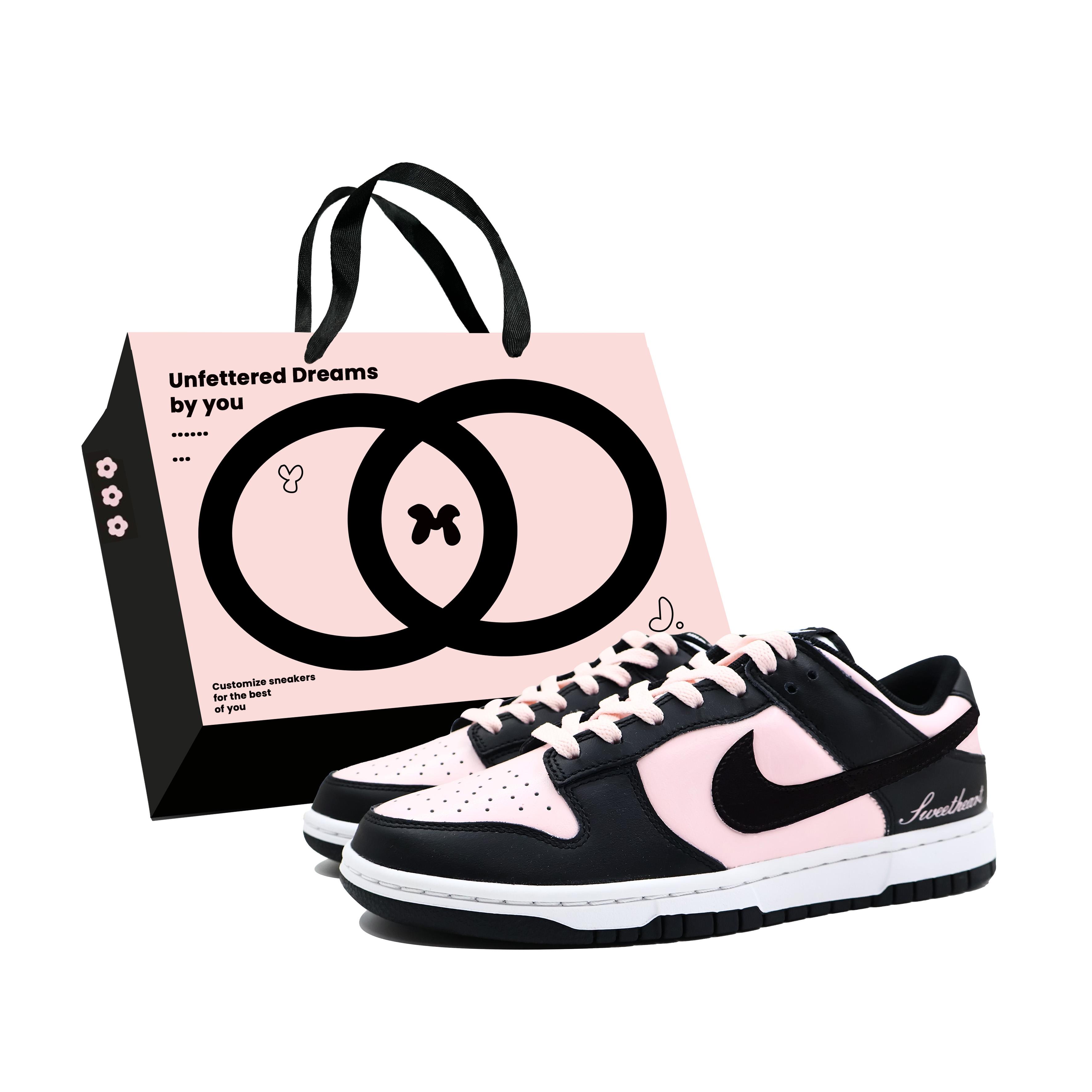 

Nike Dunk Sweetheart Cushioning, Wear Resistant Low top Skateboard Shoes Unisex DD1391-100(Team271-SBOX) 36
