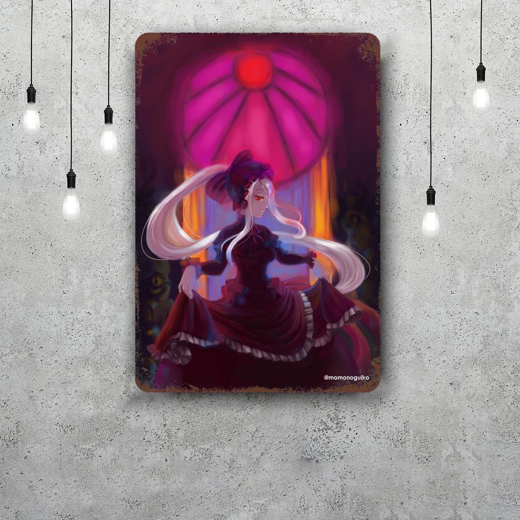 shalltear bloodfallen Decor Vintage Metal Signs Tin Signs Captain Poster Decor for Bar Pub Club Man Cave Wall Decoration