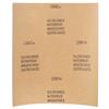 CW 12002c 100 Stück Schleifpapier Siliziumkarbid Wasserdichtes Schleifpapier Polier Schleifblatt