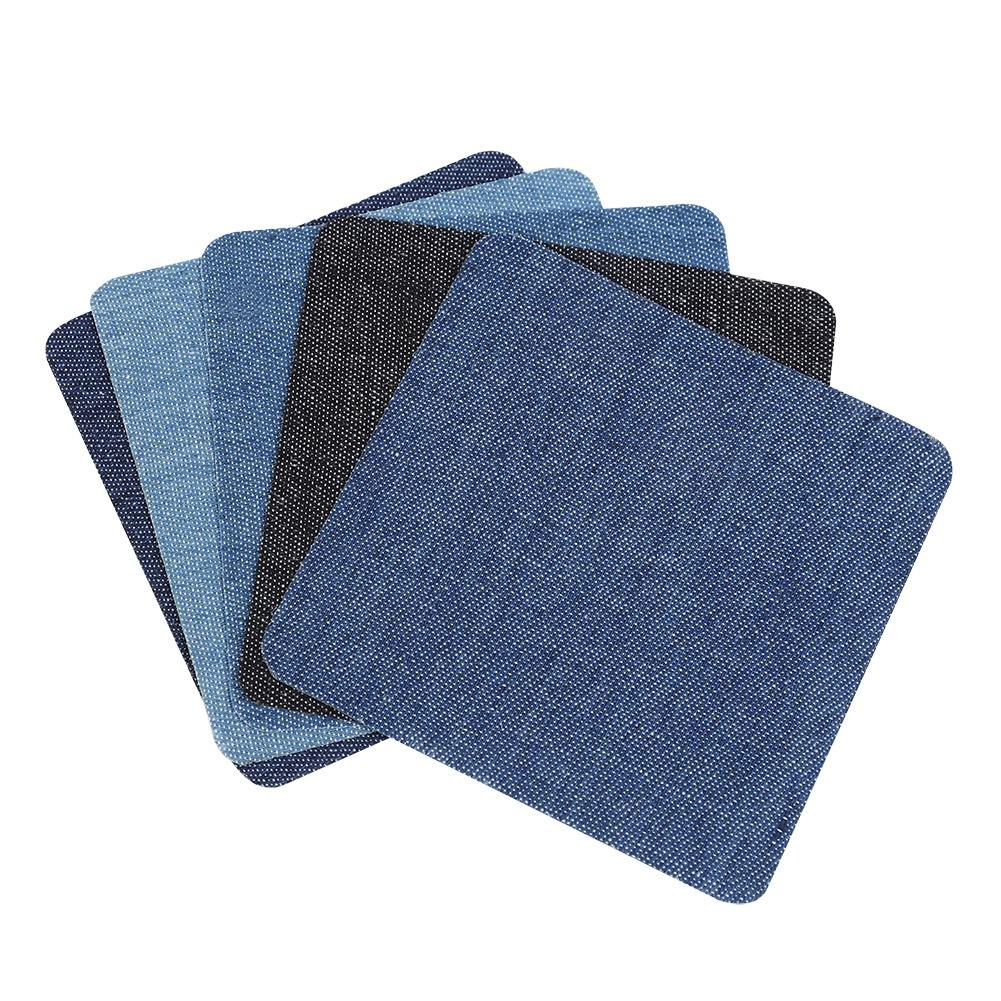 25Pcs Denim Cloth Patches Sewing Decoration Patch DIY Clothes Repairing