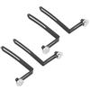 4Pcs Car Shell Body Mount L Bracket With Magnet for Axial SCX10 1 10 Scale RC Crawler