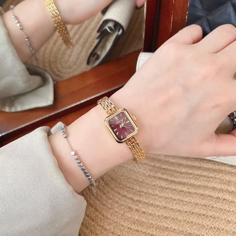 Bracelet Watch Ladies Gold Watch Women'S Watch Square Small Dial Women'S Trade