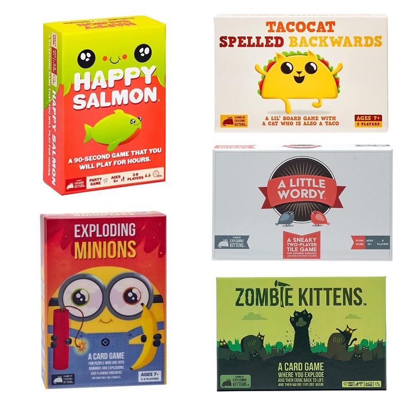 Explosive Fun With Exploding Kittens Card Game Minions Edition