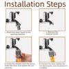 Multi-functional High Pressure Washer Nozzle Copper Material Adjustable Spray Nozzle  Household Use