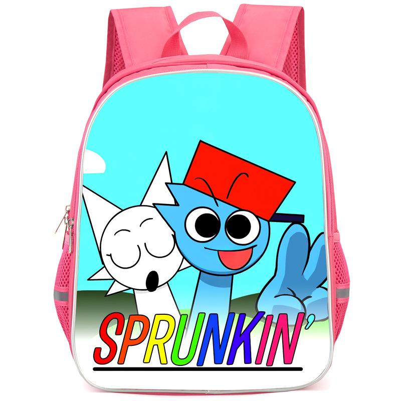 Rhythm Box Sprunki Hra Anime Batoh Studentský Školní Taška Počítačová Taška