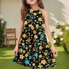Children's Summer Casual Fashion Round Neck Sleeveless  Dress