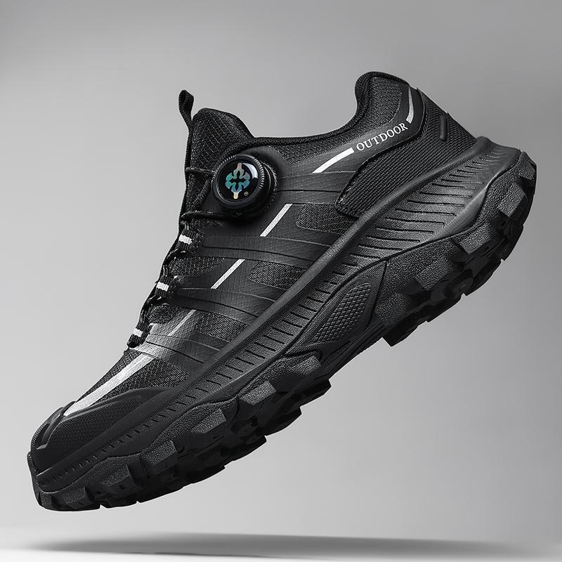 Men Comfy Soft Cross-training Outdoor Sports  Rubber Non-slip Climbing Mountains Sneakers High Hiking Shoes