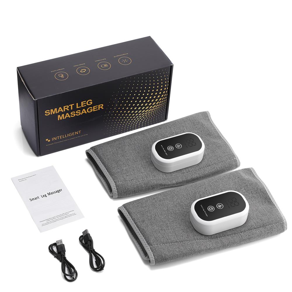 Wireless Air Pressure Calf Massager 3 Modes Airbag Compression Leg Massage Wrap Elbow Massager Muscle Relax Blood Circulation