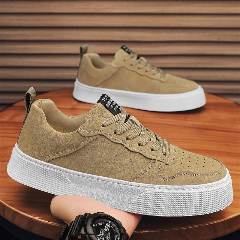 Foreign trade new men's casual board shoes breathable Korean version of fashion trend wear-resistant men's shoes comfortable platform versatile shoes