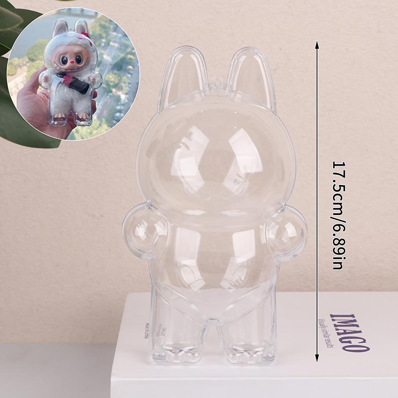 Transparent Protective Case Doll Dust Case Protective Cover Baby Clothes Wear