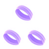 3PCS Plain elastic yoga running cycling outdoor sports sweatband headband  washing face and makeup hairband