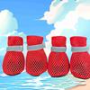 Reflective Non-Slip Dog Shoes for Small Breeds - Wear-Resistant Pet Footwear for Bichons and Corgis