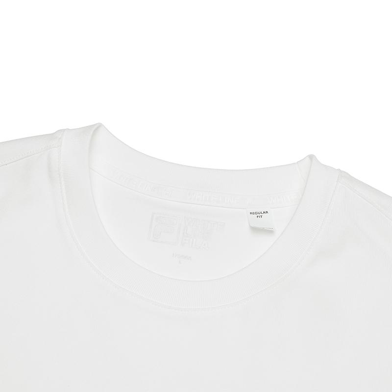 New FILA T Shirts Men's Cloud White WT F11M528113F-WT