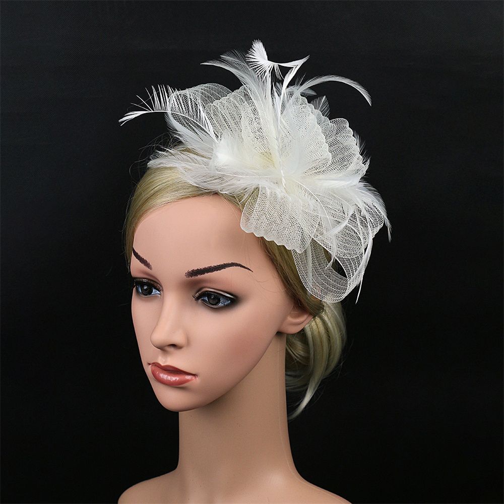 Royal Races Feather Wedding Ladies Day Races Royal Ascot Aliceband Fascinator Headband