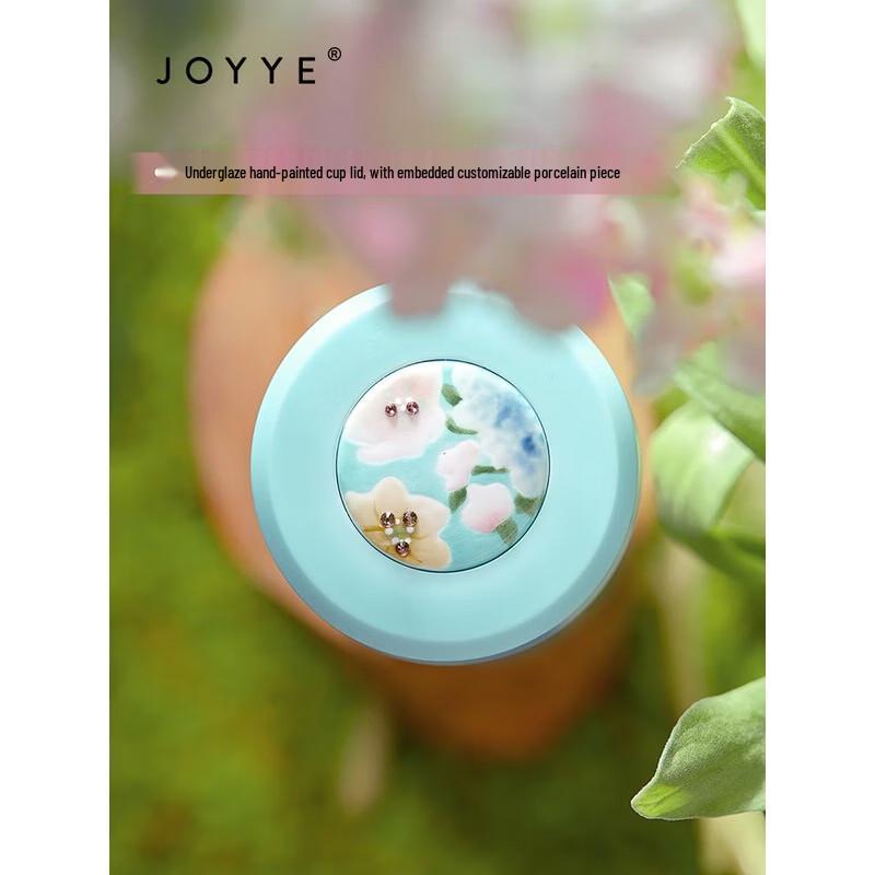 JOYYE Blooming Splendor Ceramic Lined Thermos