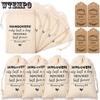 10pcs Hangover Kit Bag Hangover Single Lady Drawstring Bag Party Gift Bag Drawstring Bags