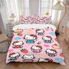 3pcs Hello Kitty Bedding Set. Soft and Comfortable with No Core Included (1x Duvet Cover + 2x Pillow Covers) Yy251031100