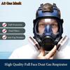 Chemical respirator high quality new gas mask A8 anti-pollution full face mask respirator silicone full face mask filter