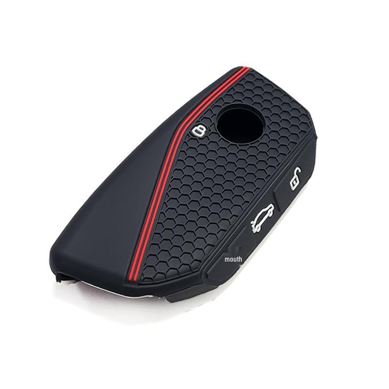 

2024 BMW X7 & 7 Series 735li/740li IX1 Soft Silicone Key Fob Cover Default Bulk