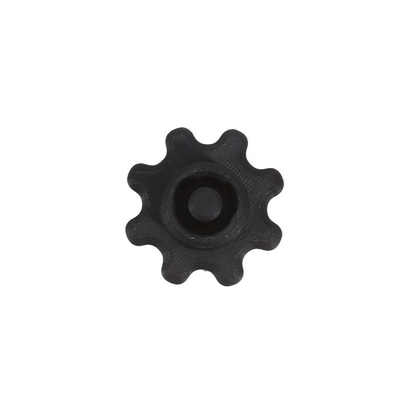 Flexible Gear-Style Tube Caps Durable Solid Color Plastic Prevents Glue Hardening Silicone Repair Outdoor Use 5/10/15/20/25 PCS