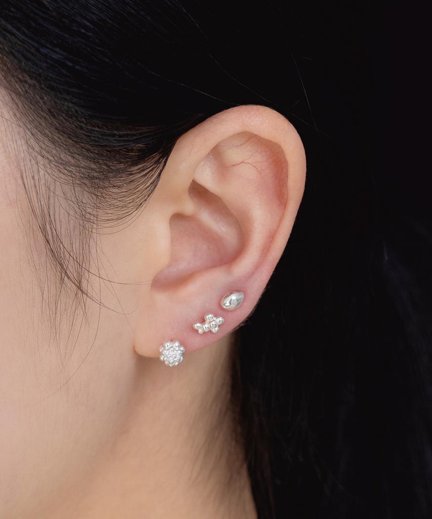 Touchéd Dew Drop Piercing (3 Type)