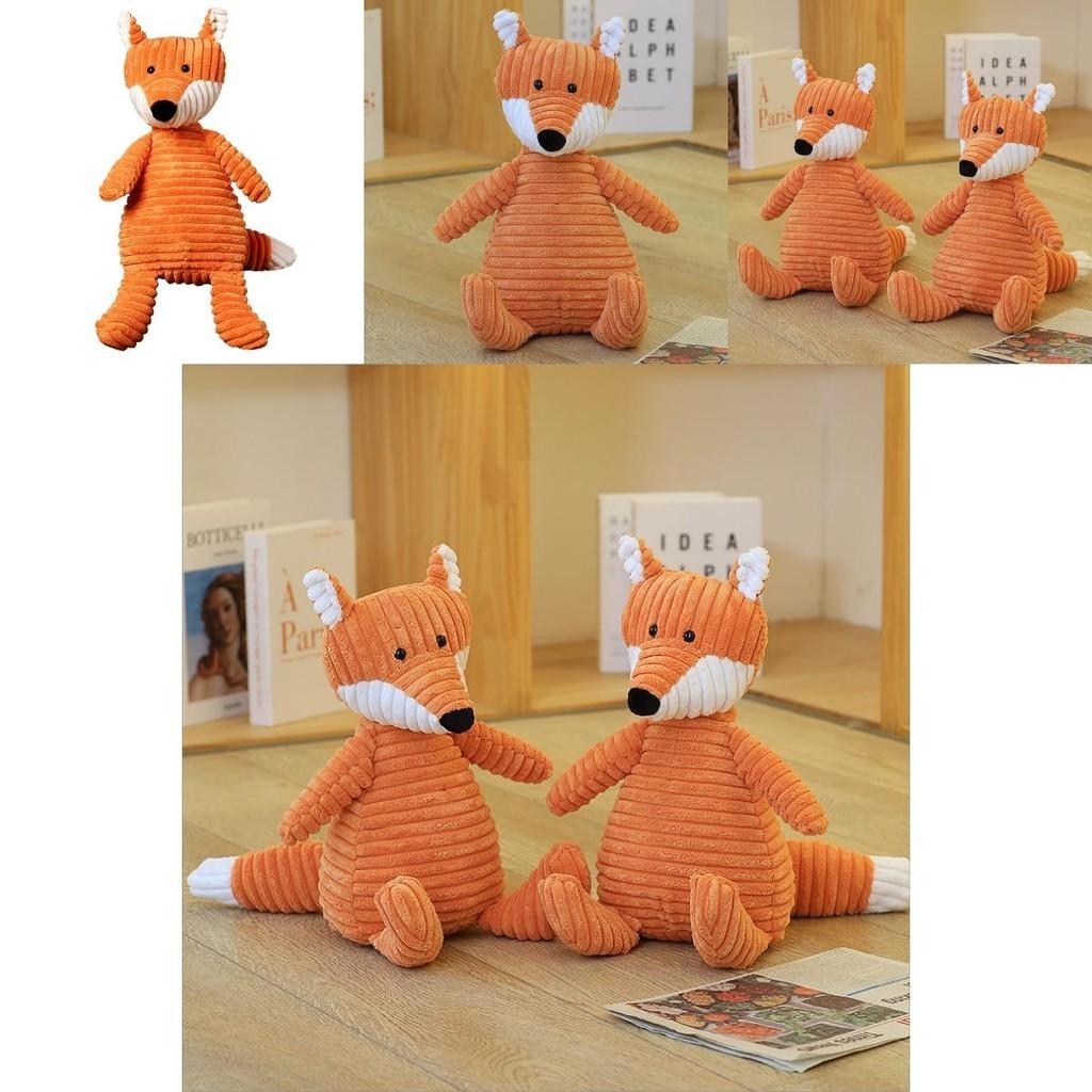 Cute Orange Fox Plush Toy For Girls Perfect Birthday Gift Soft And Huggable 15cm/33cm/42cm/65cm