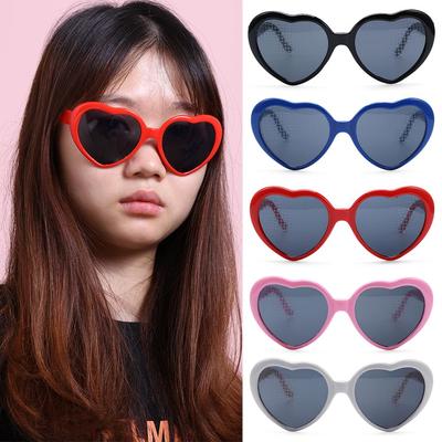Durable Special Effect Glasses Heart-shaped Lights Become Love Image Heart Diffraction Glasses