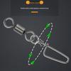 American Swivel Snap Fishing Lure Connector - Figure-Eight Loop Quick Swivel Accessories