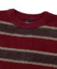 WKNDRS Striped Knit Sweater (Burgundy)