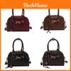Sac de transport portable vintage pour femmes en matériau PU petit sac bandoulière grande capacité